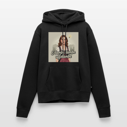 E Lambe, lambe, uffelambe – Alemannischer Geistesblitz | Frauen Premium Hoodie - Schwarz
