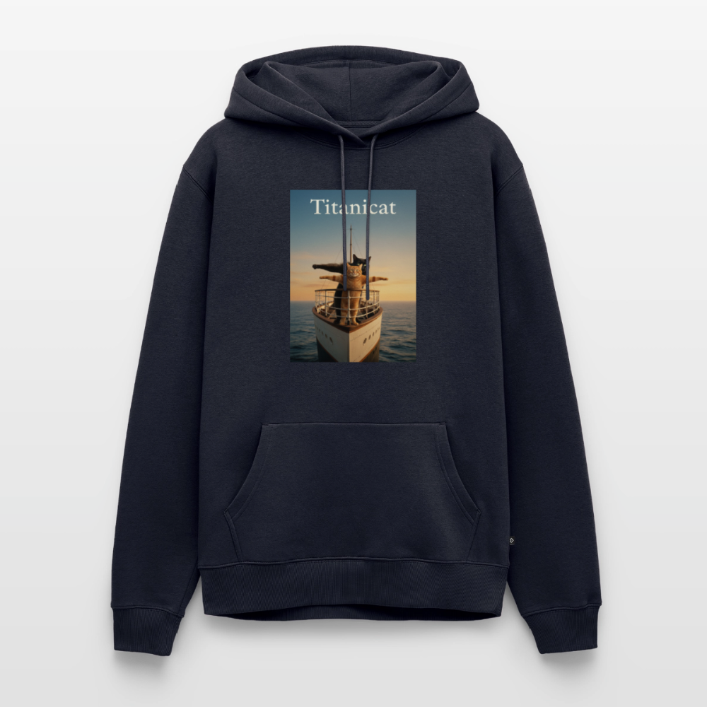 Titanicat – Ich bin der König der Kratzbäume | Männer Premium Hoodie - Navy