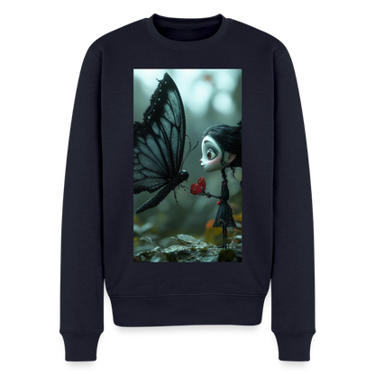 Mut für einen Moment |  Männer Premium Pullover - Navy