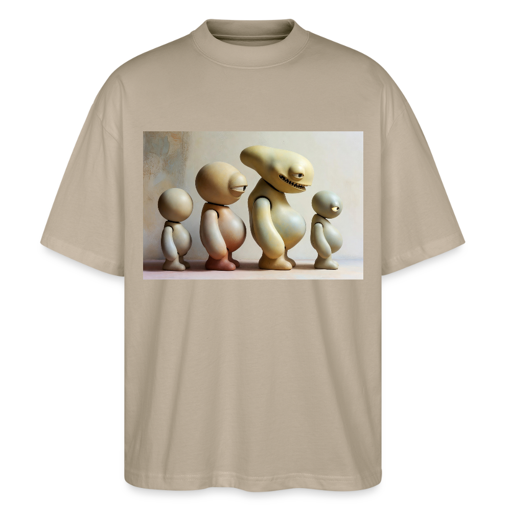 So wachsen wir also | Stanley/Stella Oversized Unisex Bio T-Shirt Blaster - Steingrau