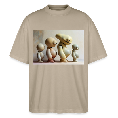 So wachsen wir also | Stanley/Stella Oversized Unisex Bio T-Shirt Blaster - Steingrau