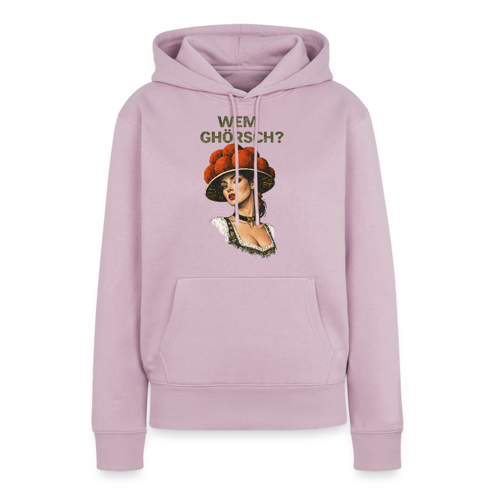 Wem ghörsch? – Schwarzwald Edition | Frauen Premium Hoodie - Altrosa