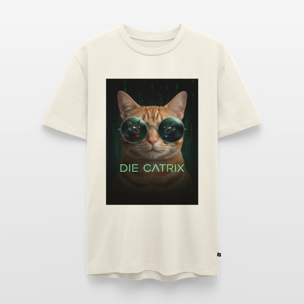 Die Catrix – Krümel erwacht | Männer Premium T-Shirt - Naturweiß