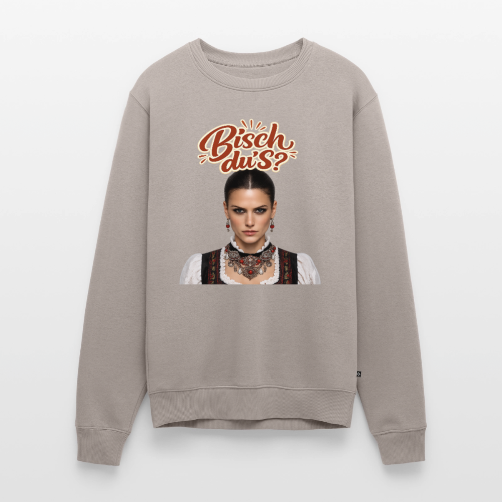 Schwarzwaldstolz – Sie weiß, wer sie isch |  Männer Premium Pullover - Taupe