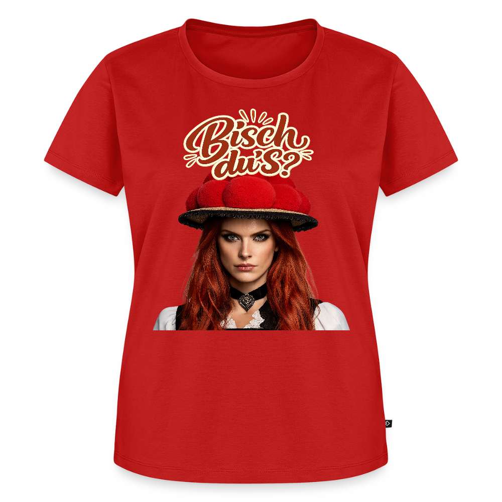 Bisch du’s? – Schwarzwaldmädel | Frauen Premium T-Shirt - Rot