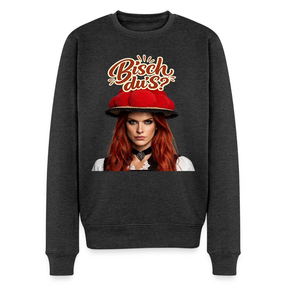 Bisch du’s? – Schwarzwaldmädel |  Männer Premium Pullover - Anthrazit meliert