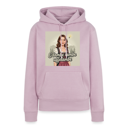 E Lambe, lambe, uffelambe – Alemannischer Geistesblitz | Frauen Premium Hoodie - Altrosa