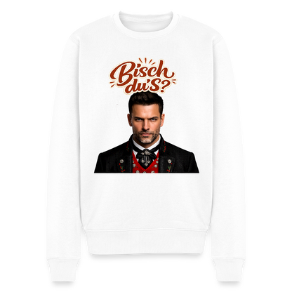 Bisch du’s? – Schwarzwaldkerl |  Männer Premium Pullover - Weiß