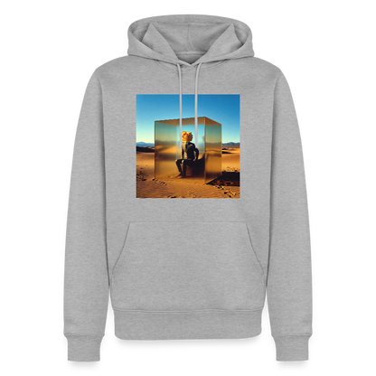 Gefühle unter Glas | Männer Premium Hoodie - Grau meliert