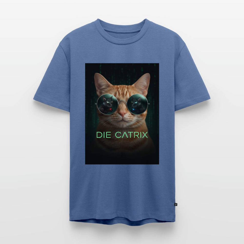 Die Catrix – Krümel erwacht | Männer Premium T-Shirt - Taubenblau