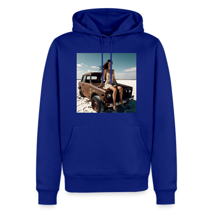 Warten auf irgendwas | Männer Premium Hoodie - Royalblau