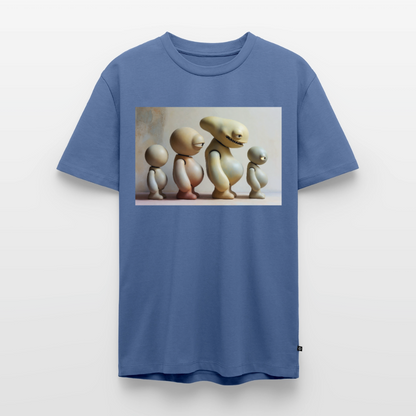 So wachsen wir also | Männer Premium T-Shirt - Taubenblau