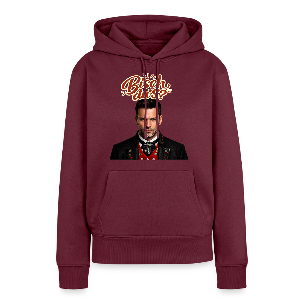 Bisch du’s? – Schwarzwaldkerl | Frauen Premium Hoodie - Burgunderrot