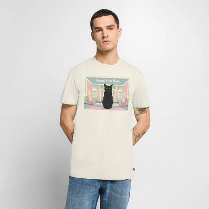 Grand Hotel Krümel | Männer Premium T-Shirt - Naturweiß