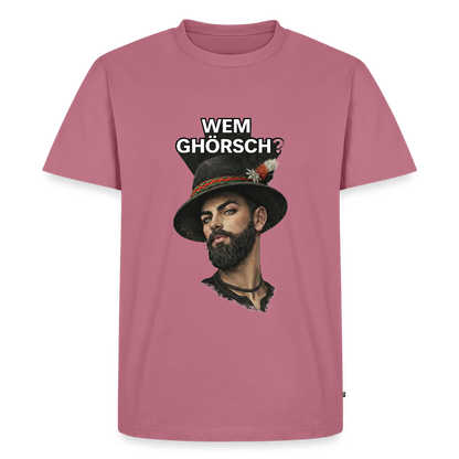 Wem ghörsch? – Alemannische Klärung | Männer Premium T-Shirt - Mauve