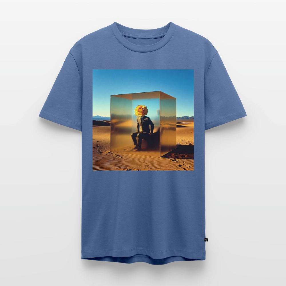 Gefühle unter Glas | Männer Premium T-Shirt - Taubenblau