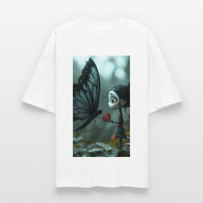 Mut für einen Moment | Stanley/Stella Oversized Unisex Bio T-Shirt Blaster - Weiß