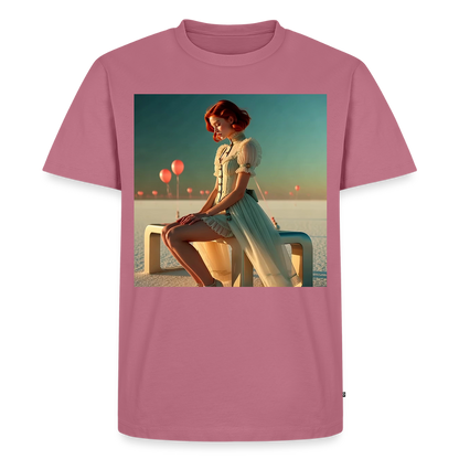Leise Gedanken bei lauter Farben | Männer Premium T-Shirt - Mauve