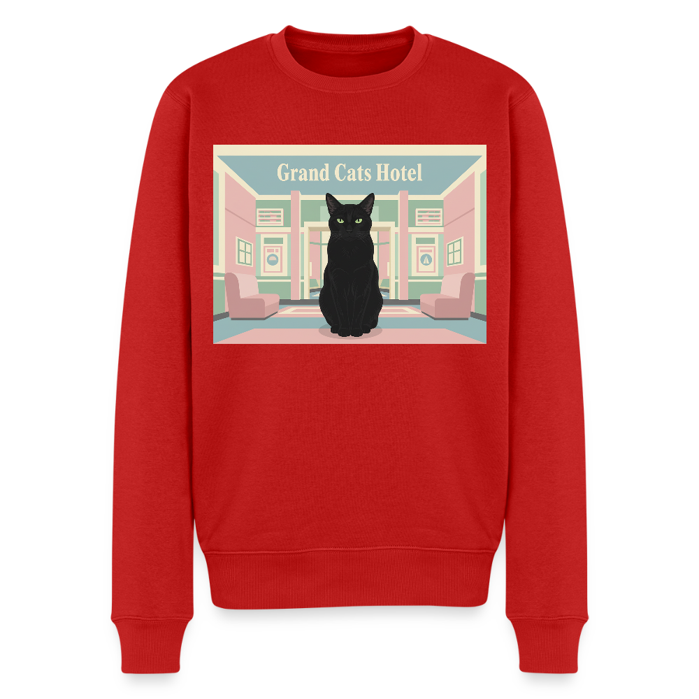 Grand Hotel Krümel |  Männer Premium Pullover - Rot