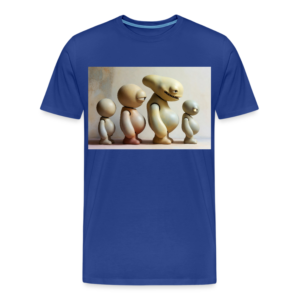 So wachsen wir also | Männer Premium T-Shirt - Königsblau