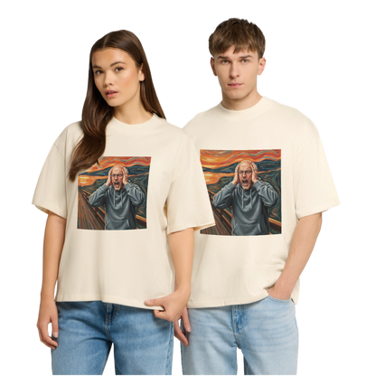 Der Schrei… wenn es wirklich reicht | Stanley/Stella Oversized Unisex Bio T-Shirt Blaster - Natur