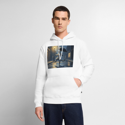 Krümel tanzt im Regen | Männer Premium Hoodie - Weiß