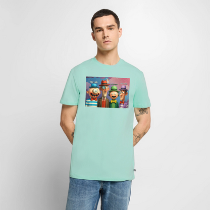 Gedankenkreise auf Hochtouren | Männer Premium T-Shirt - Mint 