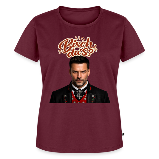 Bisch du’s? – Schwarzwaldkerl | Frauen Premium T-Shirt - Burgunderrot