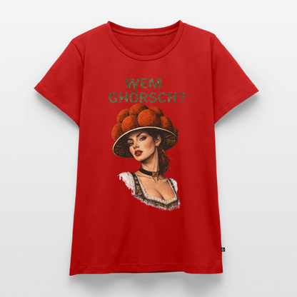 Wem ghörsch? – Schwarzwald Edition | Frauen Premium T-Shirt - Rot