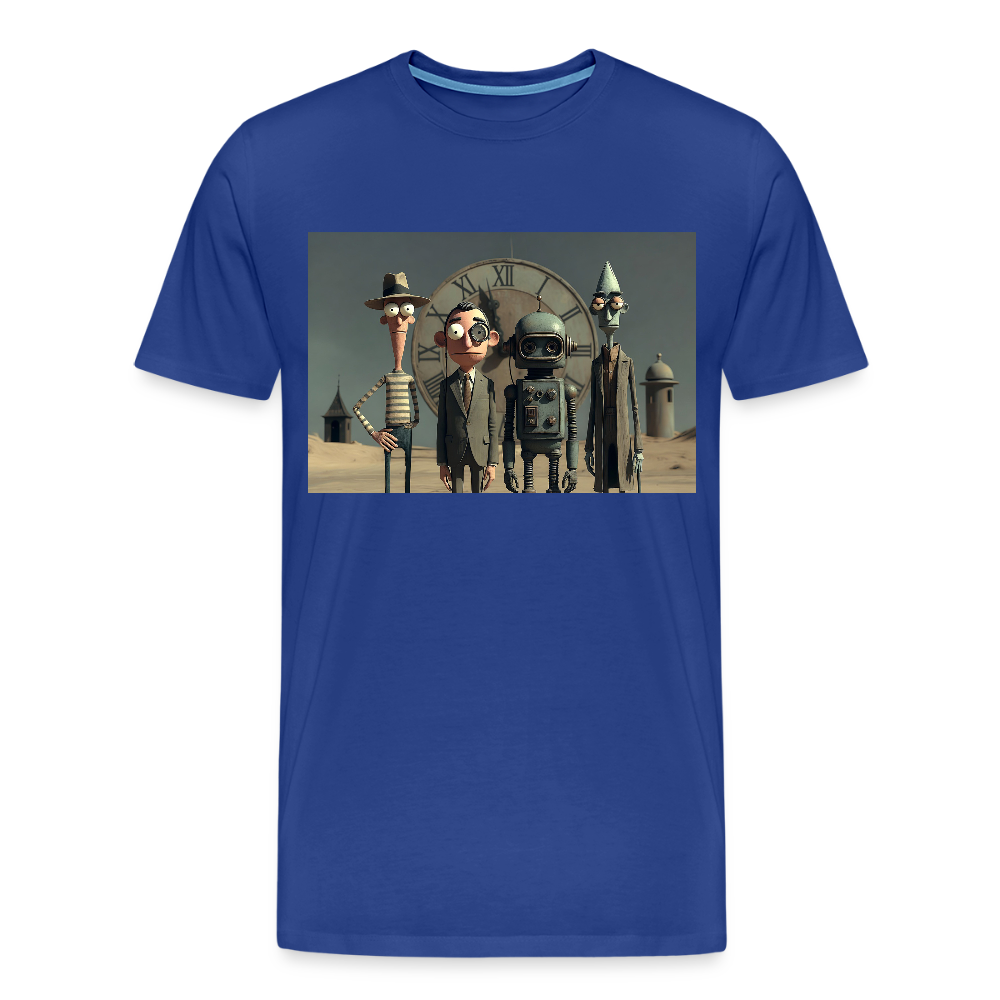 Pünktlich zu spät – Die seltsame Gesellschaft | Männer Premium T-Shirt - Königsblau