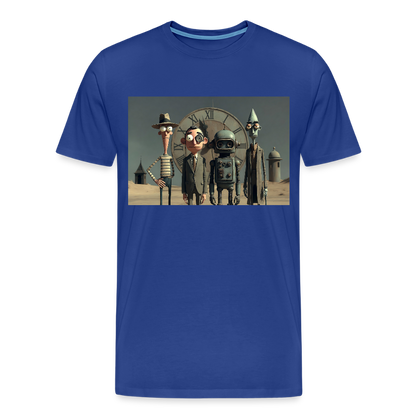 Pünktlich zu spät – Die seltsame Gesellschaft | Männer Premium T-Shirt - Königsblau