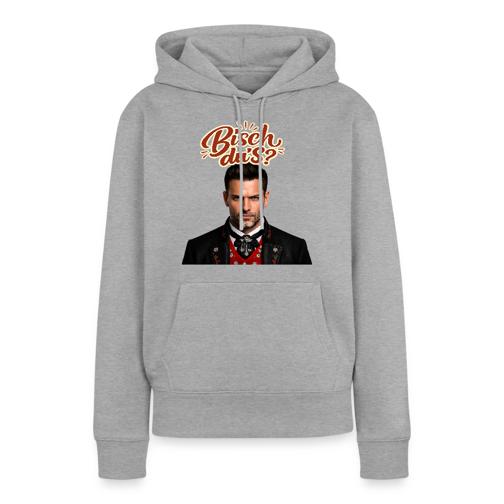 Bisch du’s? – Schwarzwaldkerl | Frauen Premium Hoodie - Grau meliert