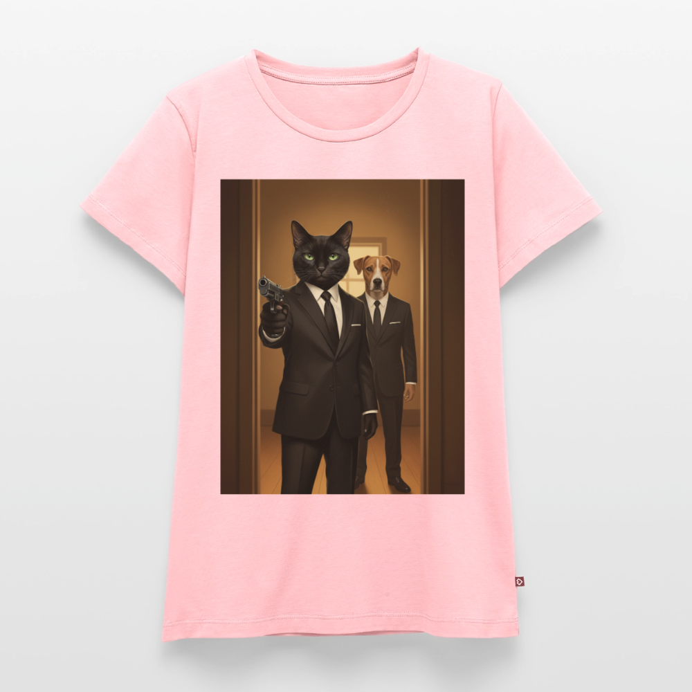 Krümel – Say Meow Again | Frauen Premium T-Shirt - Rosa