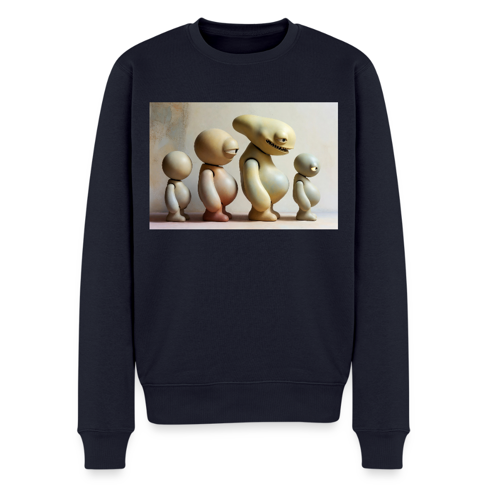 So wachsen wir also |  Männer Premium Pullover - Navy