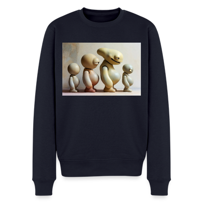 So wachsen wir also |  Männer Premium Pullover - Navy