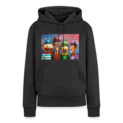 Gedankenkreise auf Hochtouren | Frauen Premium Hoodie - Anthrazit meliert