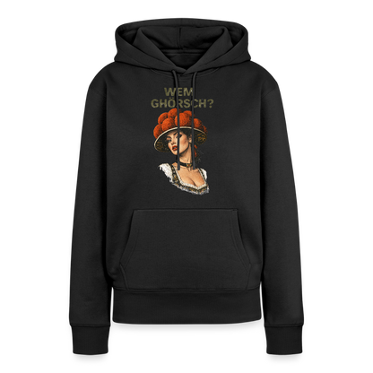 Wem ghörsch? – Schwarzwald Edition | Frauen Premium Hoodie - Schwarz