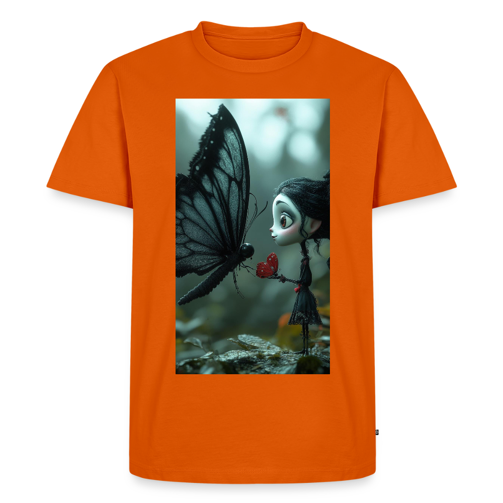 Mut für einen Moment | Männer Premium T-Shirt - Orange 