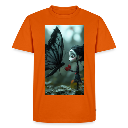 Mut für einen Moment | Männer Premium T-Shirt - Orange 