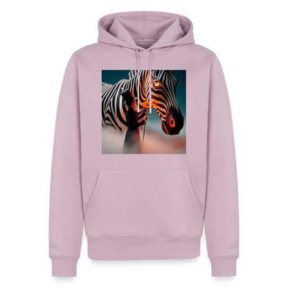 Blumen für ein Zebra | Männer Premium Hoodie - Altrosa