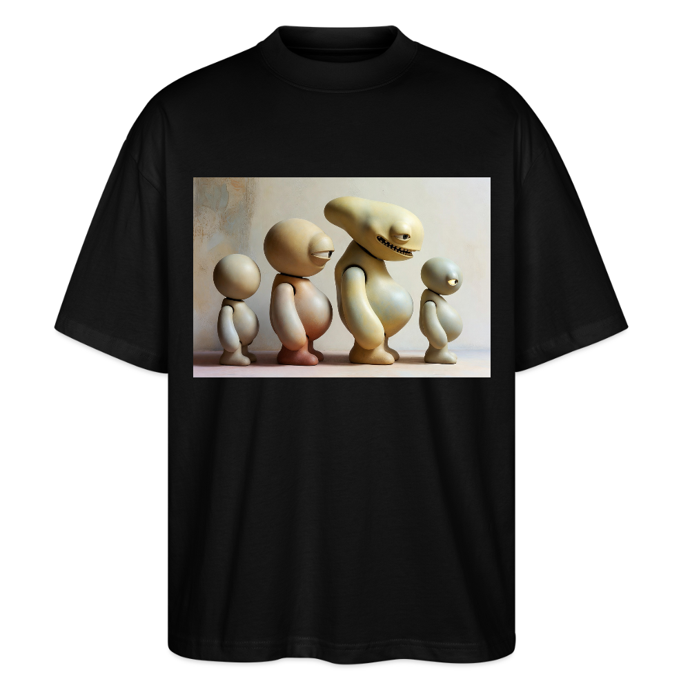 So wachsen wir also | Stanley/Stella Oversized Unisex Bio T-Shirt Blaster - Schwarz