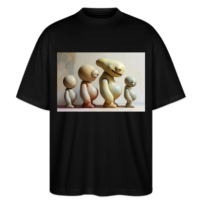 So wachsen wir also | Stanley/Stella Oversized Unisex Bio T-Shirt Blaster - Schwarz