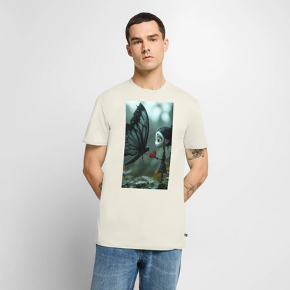 Mut für einen Moment | Männer Premium T-Shirt - Naturweiß