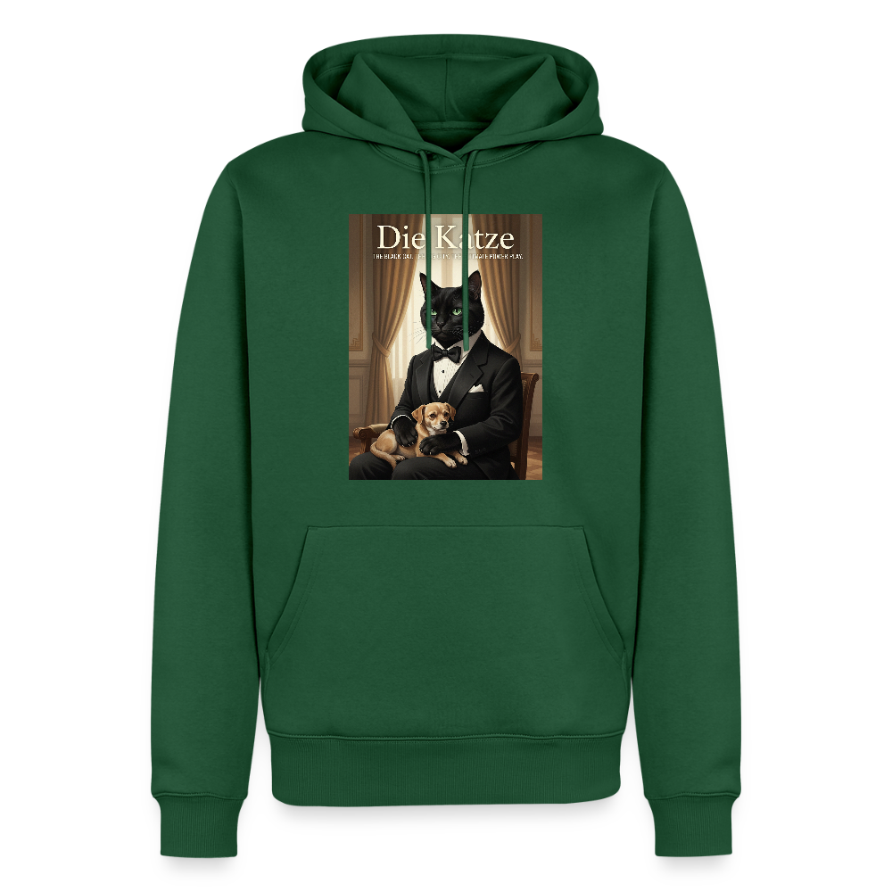 Die Katze – Krümel regelt das | Männer Premium Hoodie - Flaschengrün