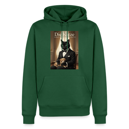 Die Katze – Krümel regelt das | Männer Premium Hoodie - Flaschengrün