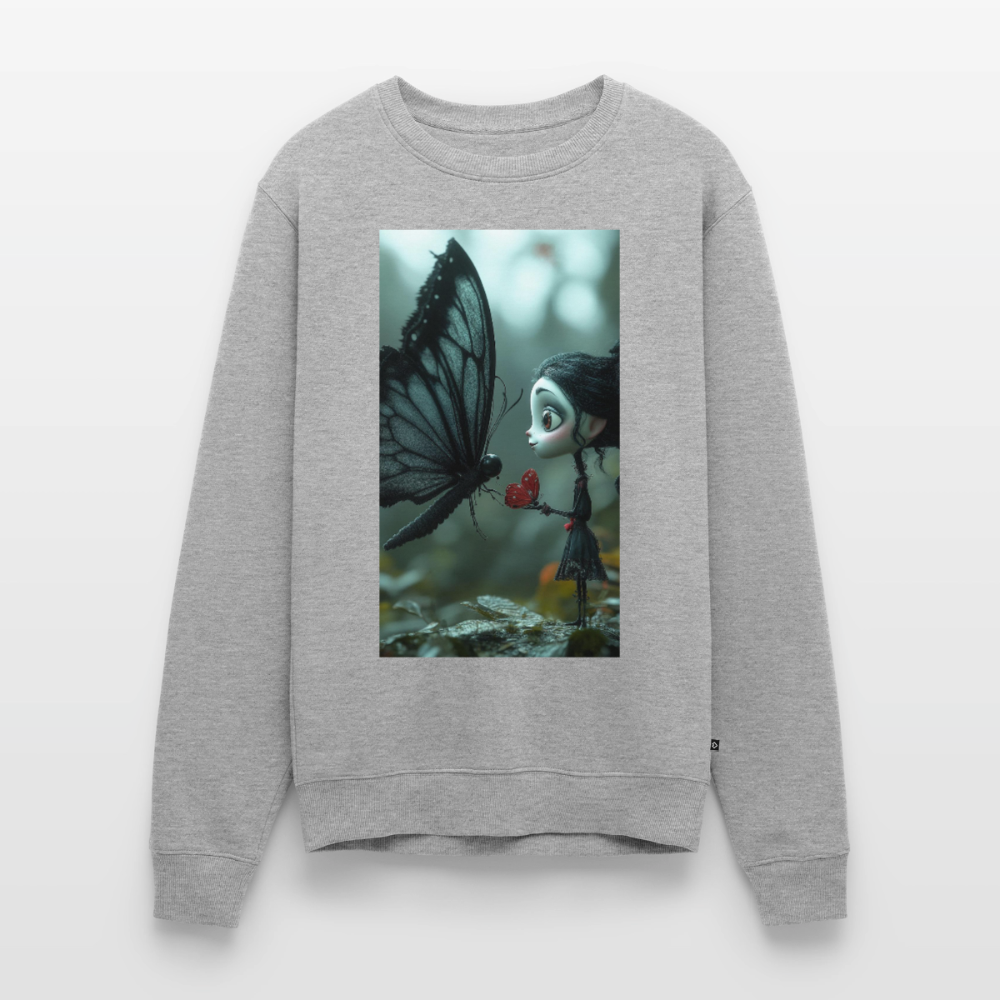 Mut für einen Moment |  Männer Premium Pullover - Grau meliert