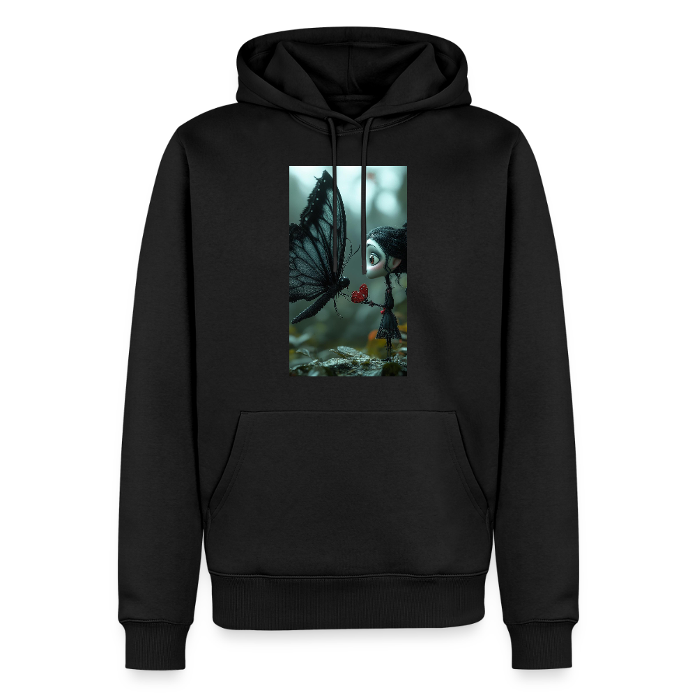 Mut für einen Moment | Männer Premium Hoodie - Schwarz