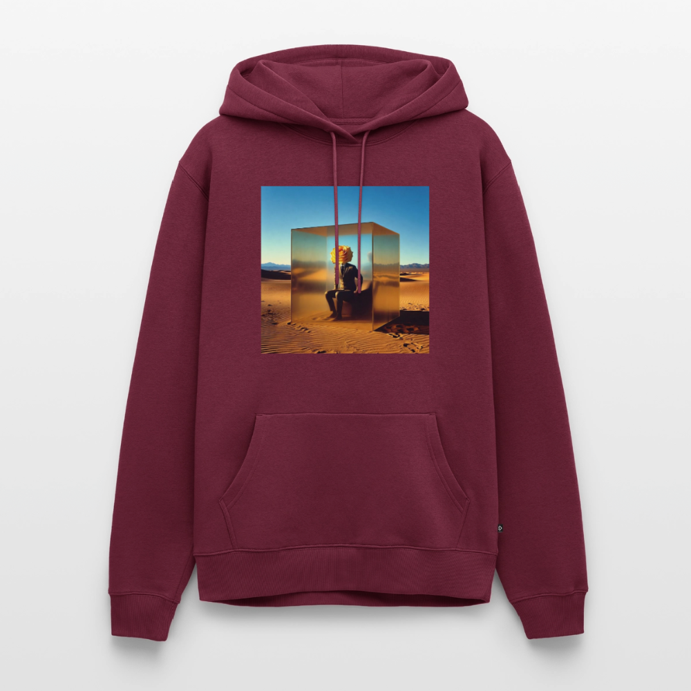 Gefühle unter Glas | Männer Premium Hoodie - Burgunderrot