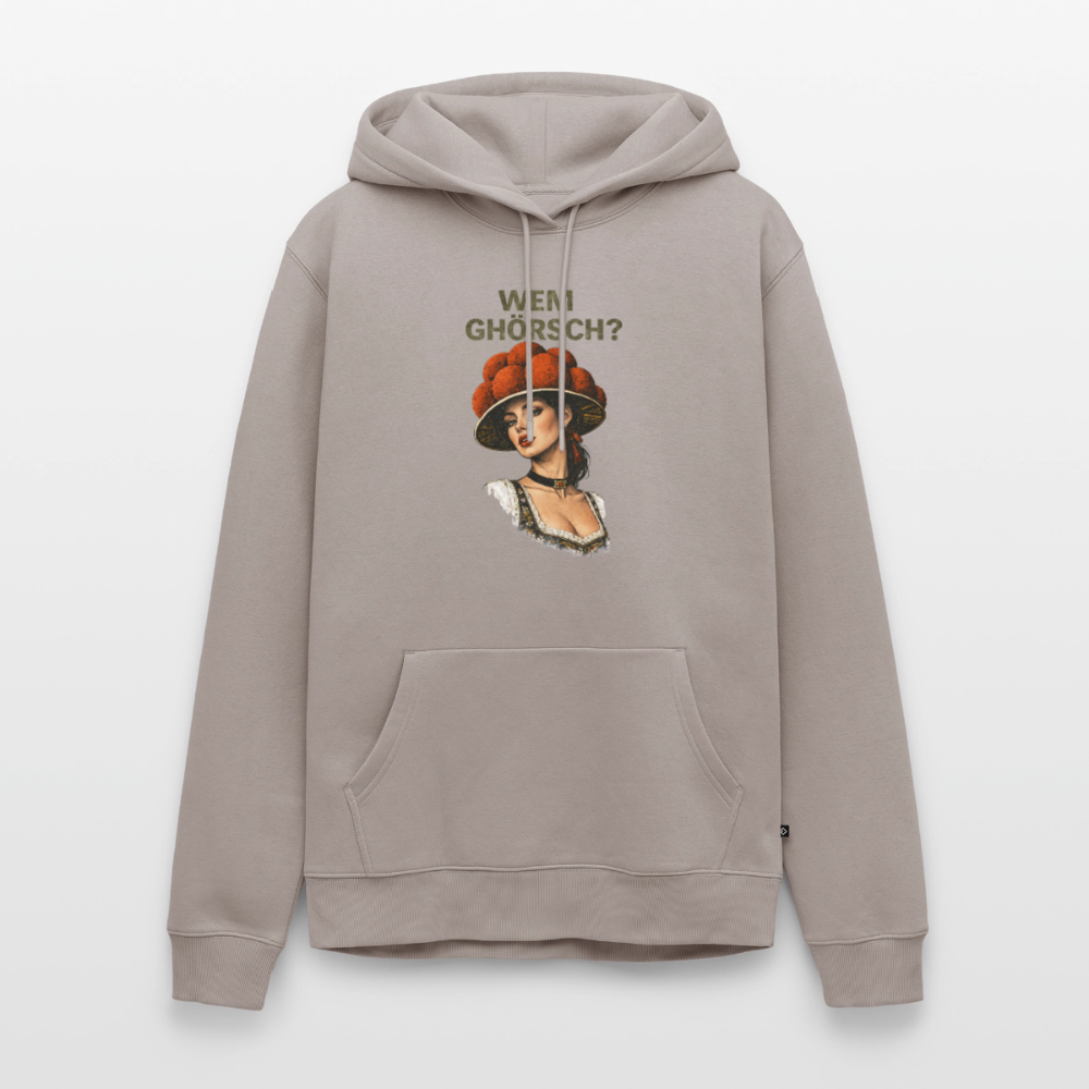Wem ghörsch? – Schwarzwald Edition | Männer Premium Hoodie - Taupe