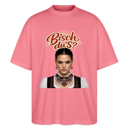 Schwarzwaldstolz – Sie weiß, wer sie isch | Stanley/Stella Oversized Unisex Bio T-Shirt Blaster - Pink 